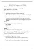 Philosophy of Education PDU3701 - Unisa Assignment 3 2024 with References