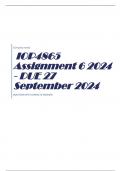 IOP4865 Assignment 6 2024 - DUE 27 September 2024