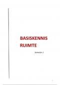 Samenvatting W.O. basiskennis ruimte (volledig!)