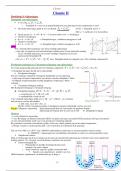 Samenvatting Chemie II