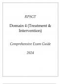 RPSGT Domain 4 (Treatment & Intervention) Comprehensive Exam Guide 2024.