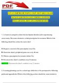 Comprehensive Exit ATI Retake Exam (2023 / 2024) with NGN Questions and Verified Answers & Rationales, A+ Grade 100% Guarantee Pass