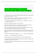 Mortuary Law Exam Bundle