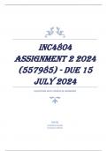 INC4804 Assignment 2 2024 (557985) - DUE 15 July 2024