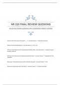 NR 228 BUNDLED EXAMS WITH GUARANTEED ACCURATE ANSWERS