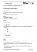 antwoorden Newton natuurkunde vwo 4 hoofdstuk 1 elektriciteit 