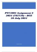 PYC4803 Assignment 2 2024 (785738) - DUE 26 July 2024