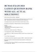 BCMAS EXAM 2024 LATEST QUESTION BANK WITH ALL ACTUAL SOLUTIONS!!