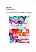 Test Bank - Gerontologic Nursing, 6th Edition by Sue E. Meiner, All Chapter 1-29 | Complete Guide A+