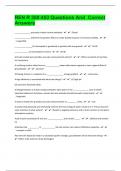 REN R 350:453 Questions And  Correct Answers|37 Pages