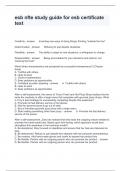 esb nfte study guide for esb certificate test Questions verified