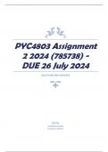 PYC4803 Assignment 2 2024 (785738) - DUE 26 July 2024