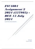 INC4804 Assignment 2 2024 (557985) - DUE 15 July 2024