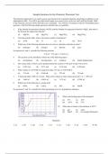 Exam (elaborations) Organic Chemistry 32-235 