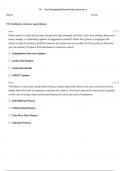 HFRG: PPCT INSTRUCTOR STUDY GUIDE FOR TEST QUESTIONS WITH 100% CORRECT ANSWERS!!!