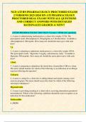 NGN ATI RN PHARMACOLOGY PROCTORED EXAMS  2 VERSIONS 2023-2024/ RN ATI PHARMACOLOGY  PROCTORED REAL EXAMS WITH ALL QUESTIONS  AND CORRECT ANSWERS WITH DETAILED  RATIONALES GRADED A/ NEW!!