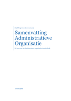 De Kern van Administratieve Organisatie - alle hoofdstukken