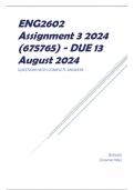 ENG2602 Assignment 3 2024 (675765) - DUE 13 August 2024