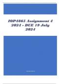 IOP4865 Assignment 4 2024 - DUE 19 July 2024