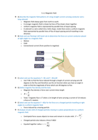 OCR Physics A2 Magnetic Fields