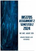 INS3705 Assignment 2 Semester 2 2024 | Due August 2024