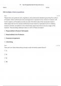 ATR-BC STUDY PRACTICE TEST 1 QUESTIONS & ANSWERS 100% CORRECT, GRADED A+