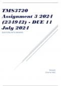 TMS3720 Assignment 3 2024 (234942) - DUE 11 July 2024