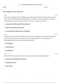 TSAC-F: PRACTICE TEST (1st ATTEMPT: MY ANSWERS) QUESTIONS & ANSWERS SOLVED 100% CORRECT!!!