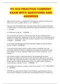 PC 832 PRACTICE CURRENT EXAM WITH QUESTIONS AND ANSWERS