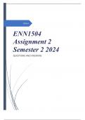 ENN1504 Assignment 2 Semester 2 2024