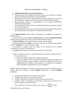 Esquema Parte Microeconomía de Principios de Economía