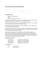 Samenvatting Cursus Structuurchemie - Chemie - Den Bosch