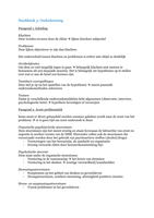 Algemene Psychodiagnostiek: hoofdstuk 3 - Onderkenning (Witteman et al.) 