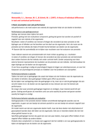 Complete samenvatting arbeid- en organisatie psychologie: prestatie op de werkvloer 2.8