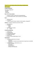 Samenvatting Fiscale economie (380001) Werkcollege Aantekeningen 