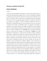 Literatura española del siglo XIX