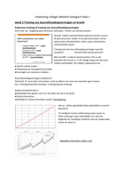 Uitwerking colleges medisch biologisch blok 1
