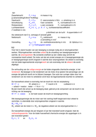 VWO 5 Natuurkunde Samenvatting Hoofdstuk 9 Newton