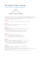 MTS 1 Tentamen #3 Vragen & Antwoorden