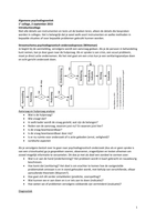 Aantekeningen colleges Algemene psychodiagnostiek