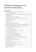 Samenvatting Management & Organisatie (Keuning en Eppink, tiende druk)