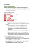 Samenvatting Zorg om dyslexie