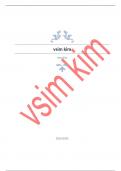 vsim kim Question and answers rated A+