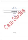 Case Studies Questions with complete solution