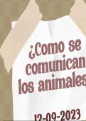 Cómo se comunican los animales 