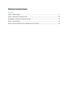 Samenvatting Behavioural Finance Module 3