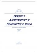 INS3707 Assignment 2 Semester 2 2024