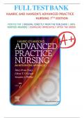 Test Bank For Hamric and Hansons Advanced Practice Nursing: An Integrative Approach, 7th Edition By Mary Fran Tracy, Eileen T. O'Grady, Susanne J. Phillips |All Chapters| LATEST