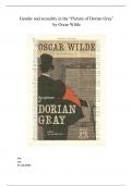 Profielwerkstuk over "Gender and Sexuality in The Picture of Dorian Gray"