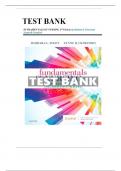 Test Bank For Fundamentals of Nursing: Active Learning for Collaborative Practice, 2rd Edition Latest Updated
